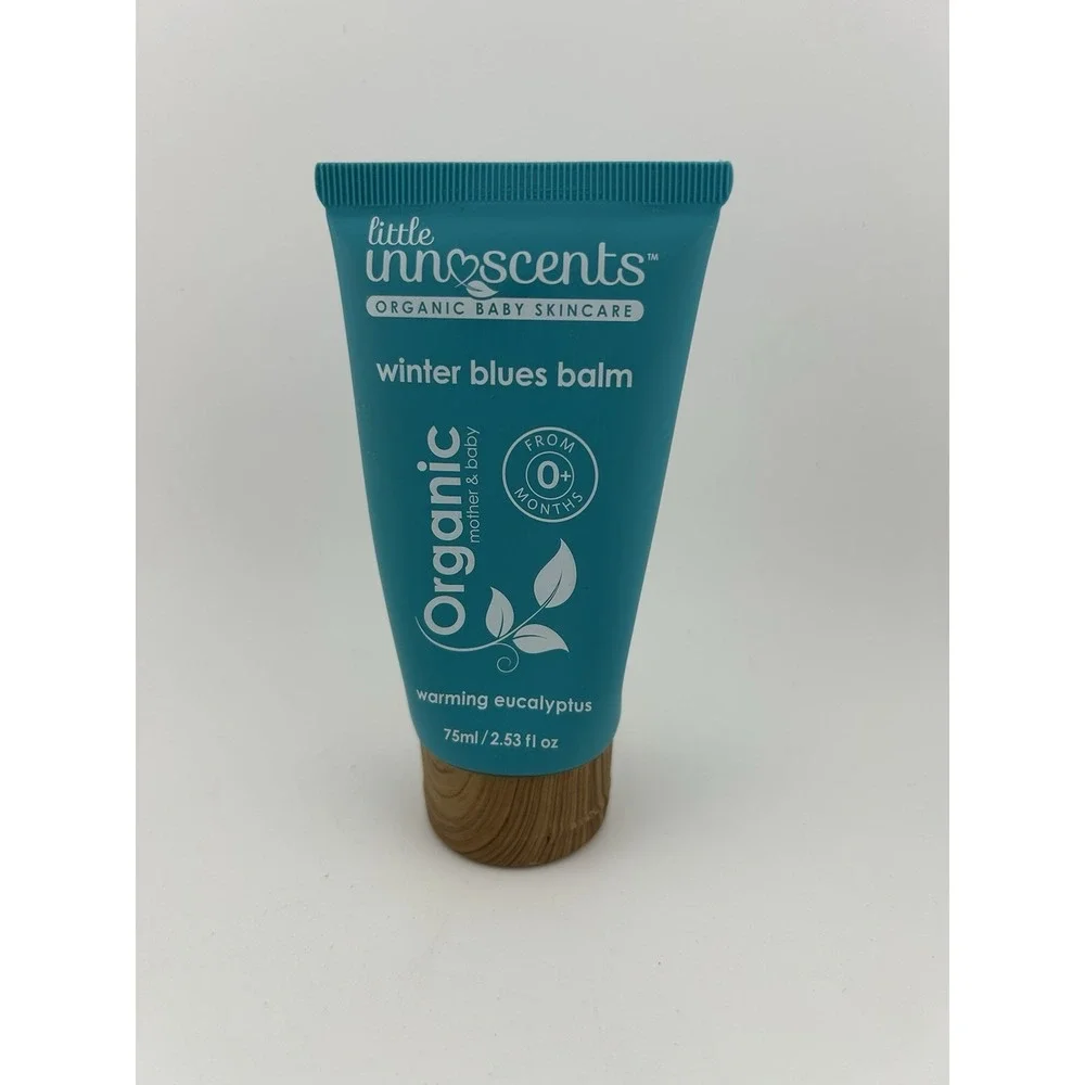 Little Innoscents Winter Blues Balm Organic Baby Skincare Warming Eucalyptus NEW